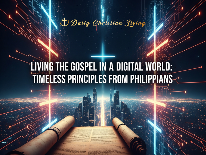 Living the Gospel in a Digital World: Timeless Principles from Philippians