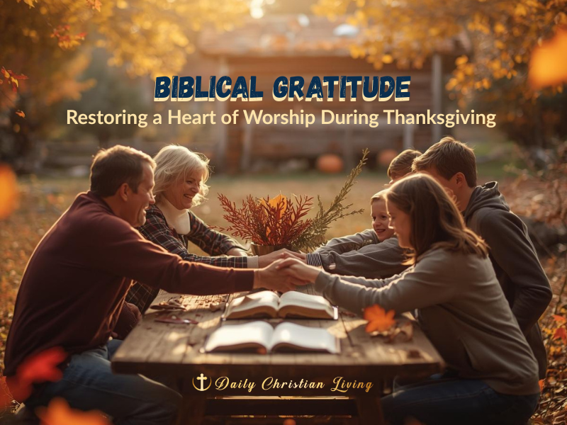 Biblical Gratitude: Restoring a Heart of Worship During Thanksgiving