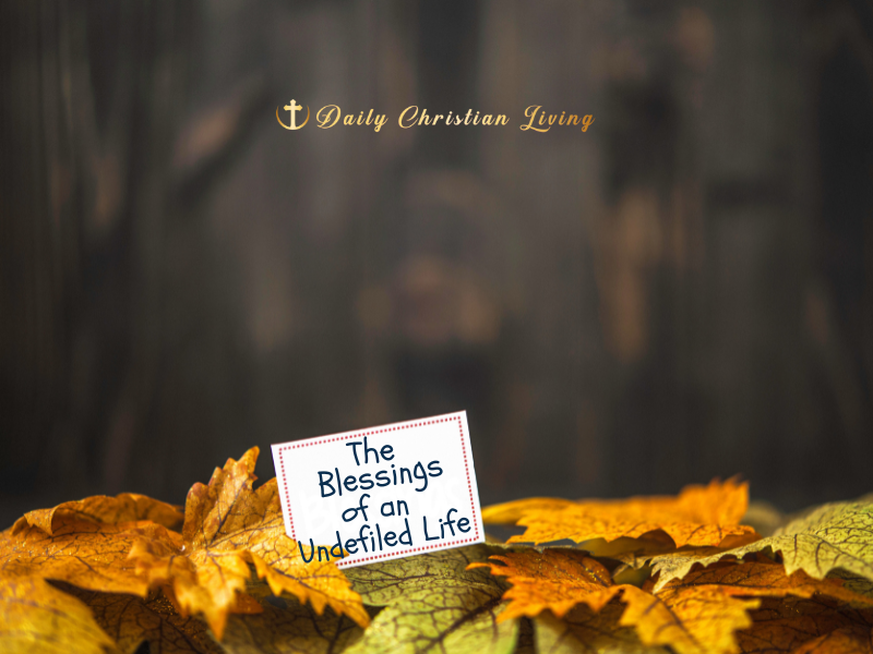 The Blessings of an Undefiled Life