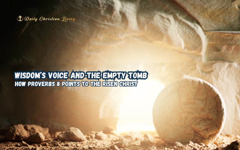 Wisdom’s Voice and the Empty Tomb: How Proverbs 8 Points to the Risen Christ