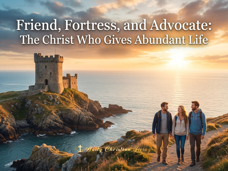 Friend, Fortress, and Advocate: The Christ Who Gives Abundant Life