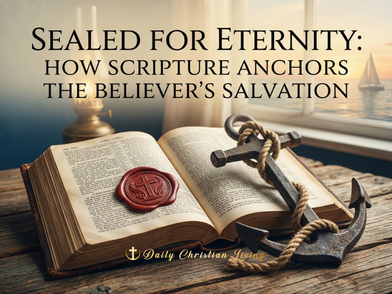 Sealed for Eternity: How Scripture Anchors the Believer's Salvation