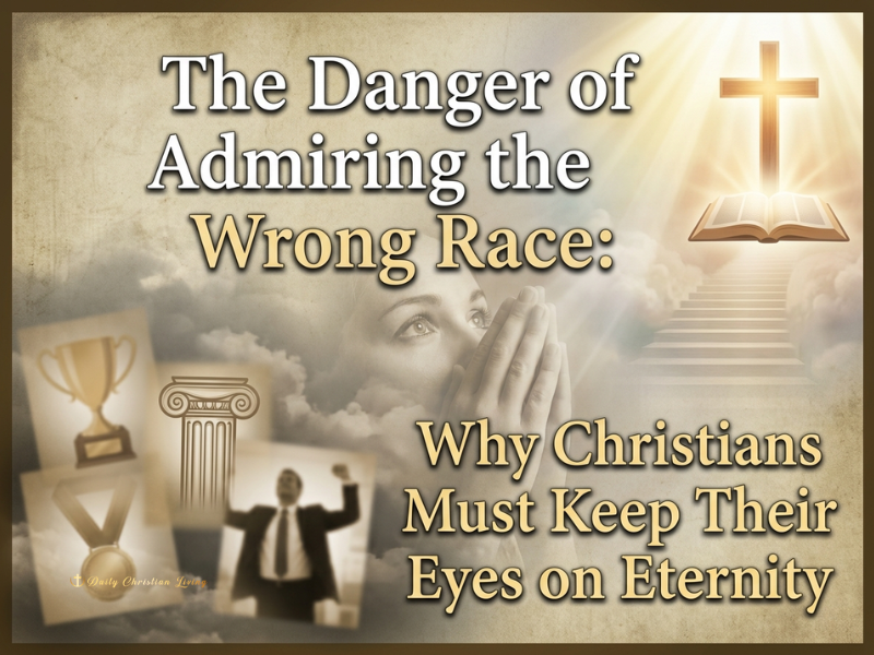 The Danger of Admiring the Wrong Race: Why Christians Must Keep Their Eyes on Eternity