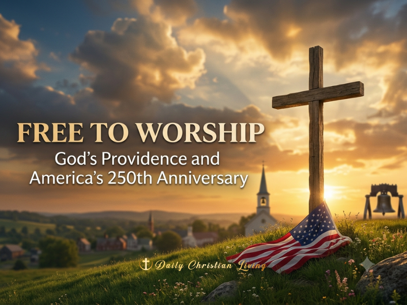 Free to Worship: God’s Providence and America’s 250th Anniversary