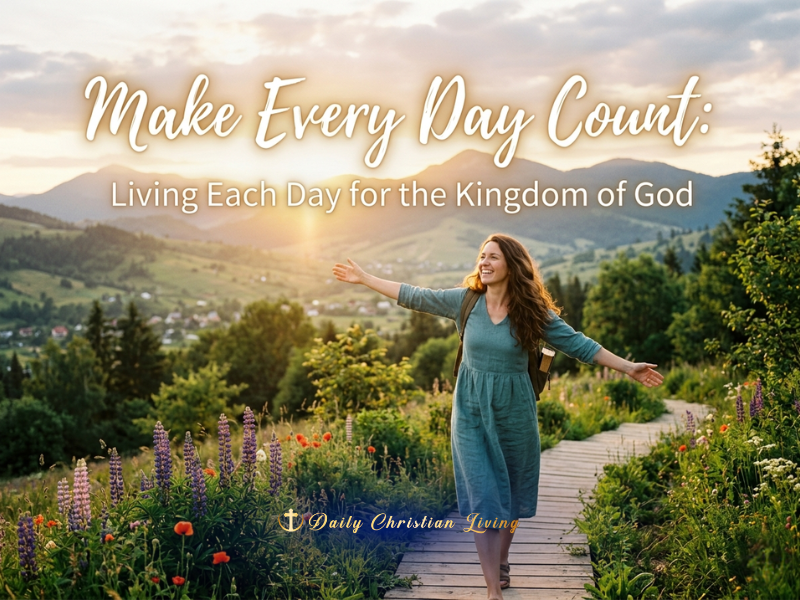 Make Every Day Count: Living Each Day for the Kingdom of God