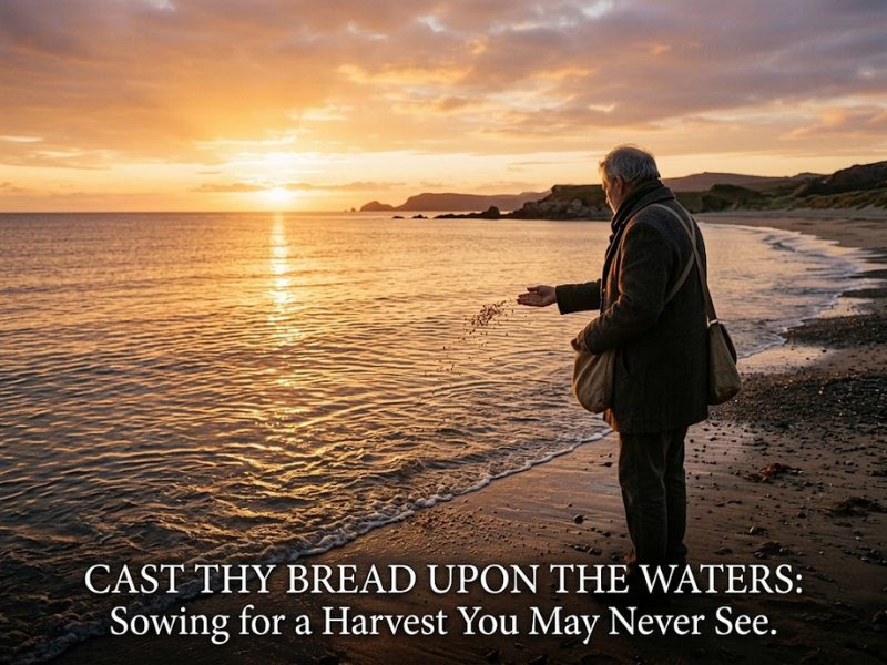 Cast Thy Bread Upon the Waters: Sowing for a Harvest You May Never See