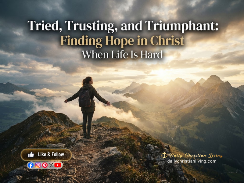 Tried, Trusting, and Triumphant: Finding Hope in Christ When Life Is Hard
